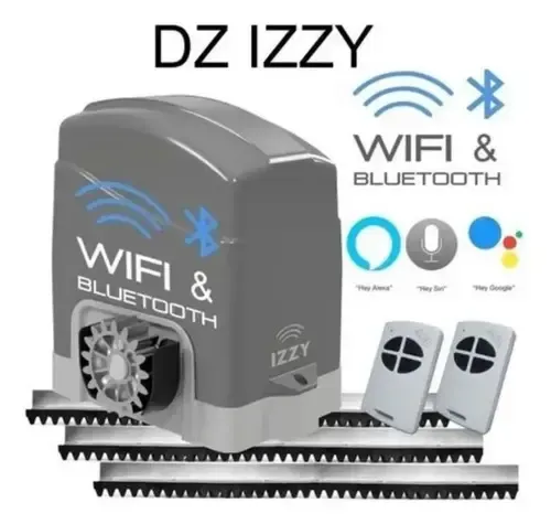 KIT AUTOMATIZADOR WI-FI MOTOR TECLAM - IZZY 900 127v 50-60HZ