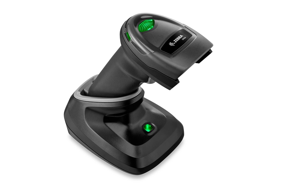 Escáner Zebra DS2208SR BLACK 2D USB CABLE KIT W/STAND A LAMBRICO